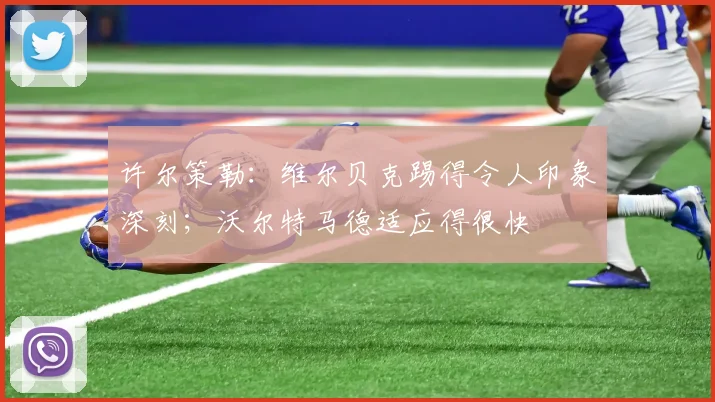 许尔策勒：维尔贝克踢得令人印象深刻；沃尔特马德适应得很快